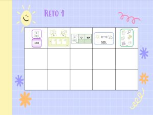 Tarjeta de logros. Reto 1