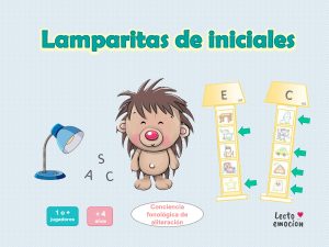 Lamparitas de iniciales