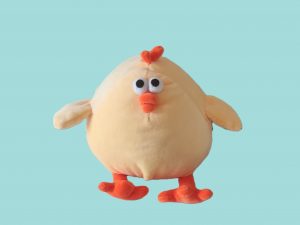 Peluche El gallo Rayo