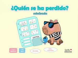 ¿Quién se ha perdido? (minúscula)