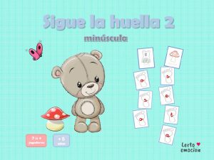Sigue la huella 2 - minúscula