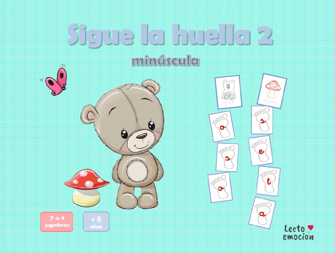 Sigue la huella 2 - minúscula