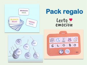 PACK REGALO 3 JUEGOS  (MUESTRA) LECTOEMOCIÓN