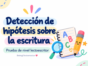 Detección hipótesis escritura