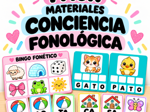 Pack conciencia fonológica
