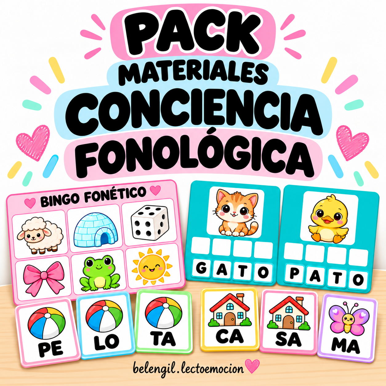 Pack conciencia fonológica