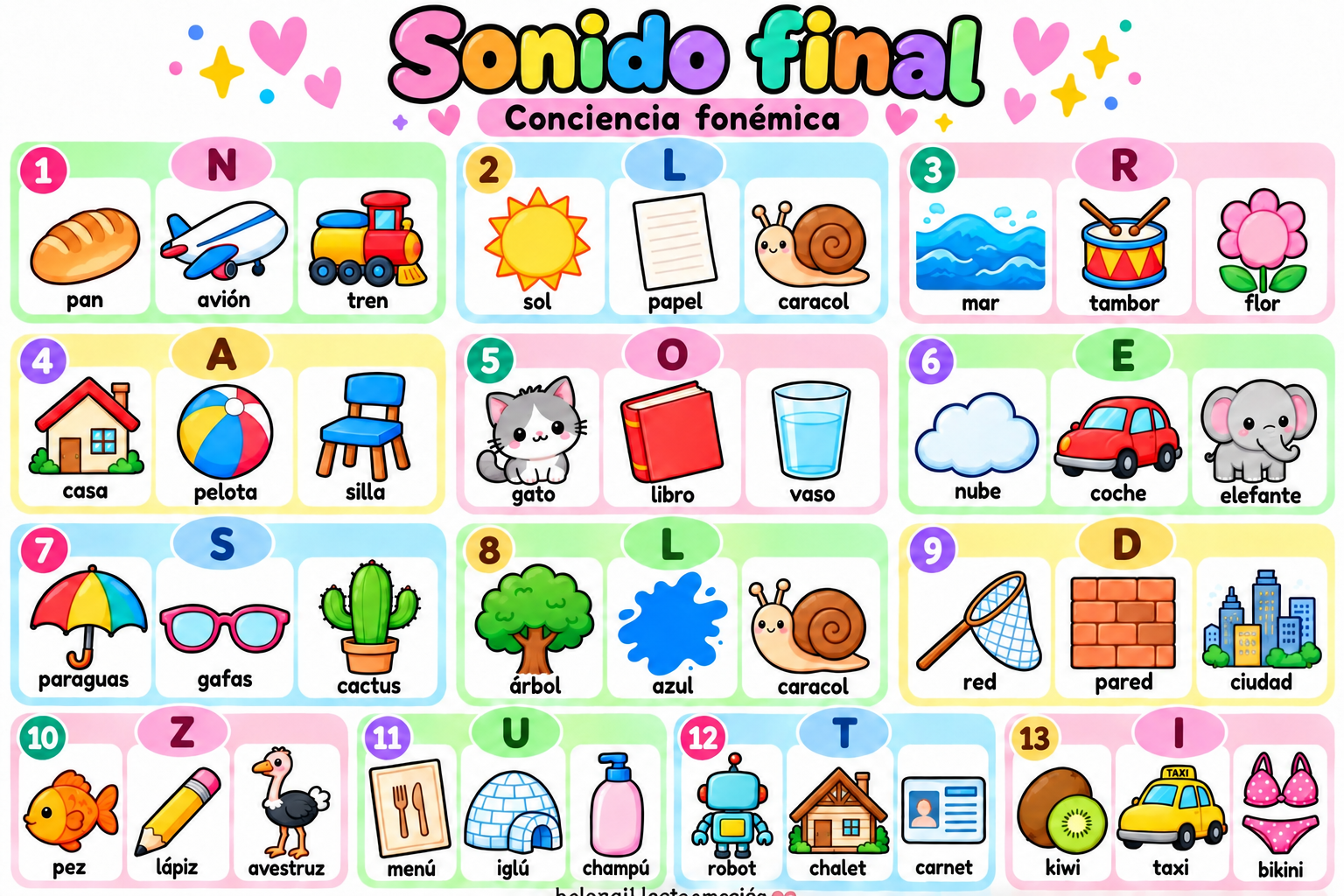 Pack conciencia fonológica - Imagen 13