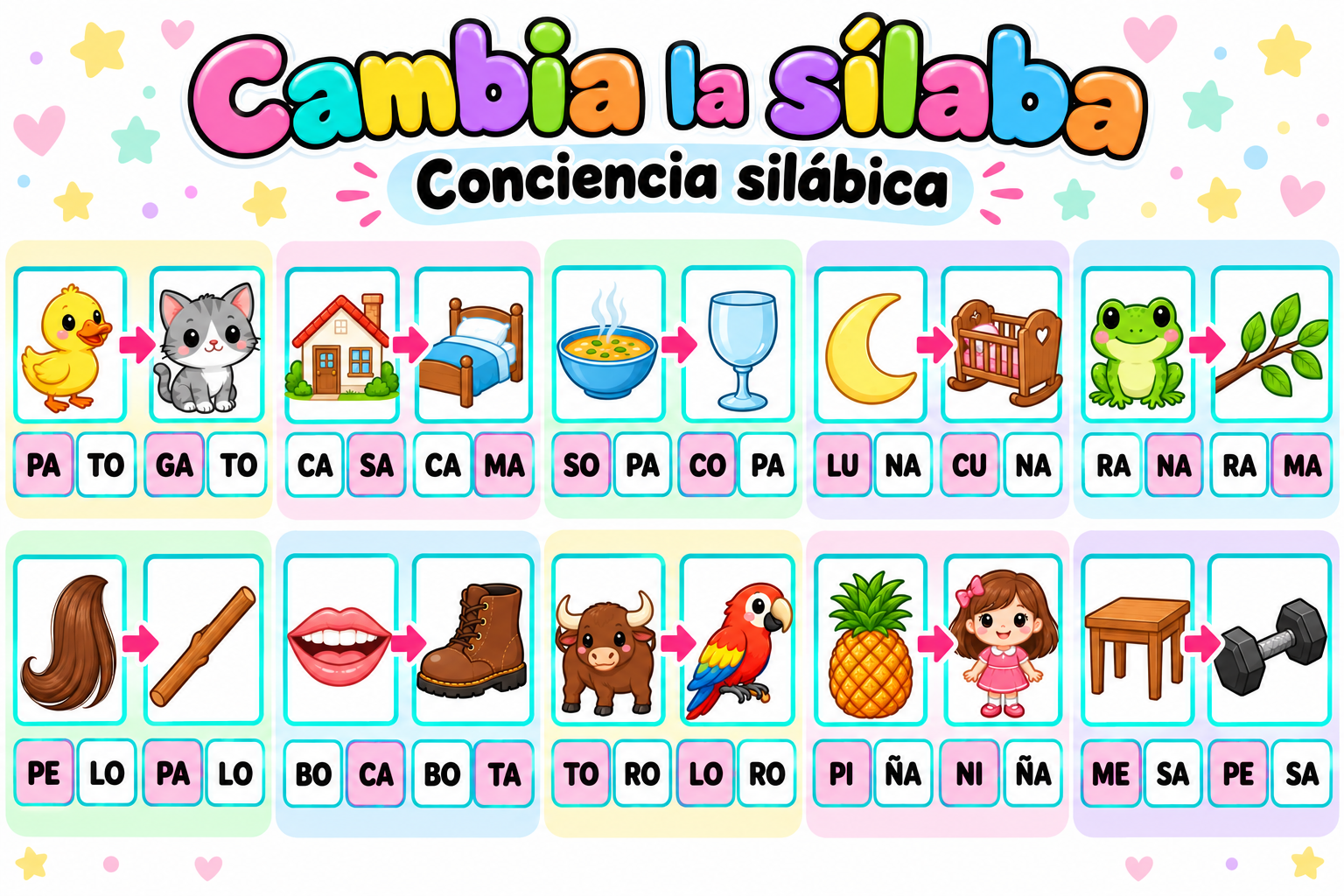 Pack conciencia fonológica - Imagen 10