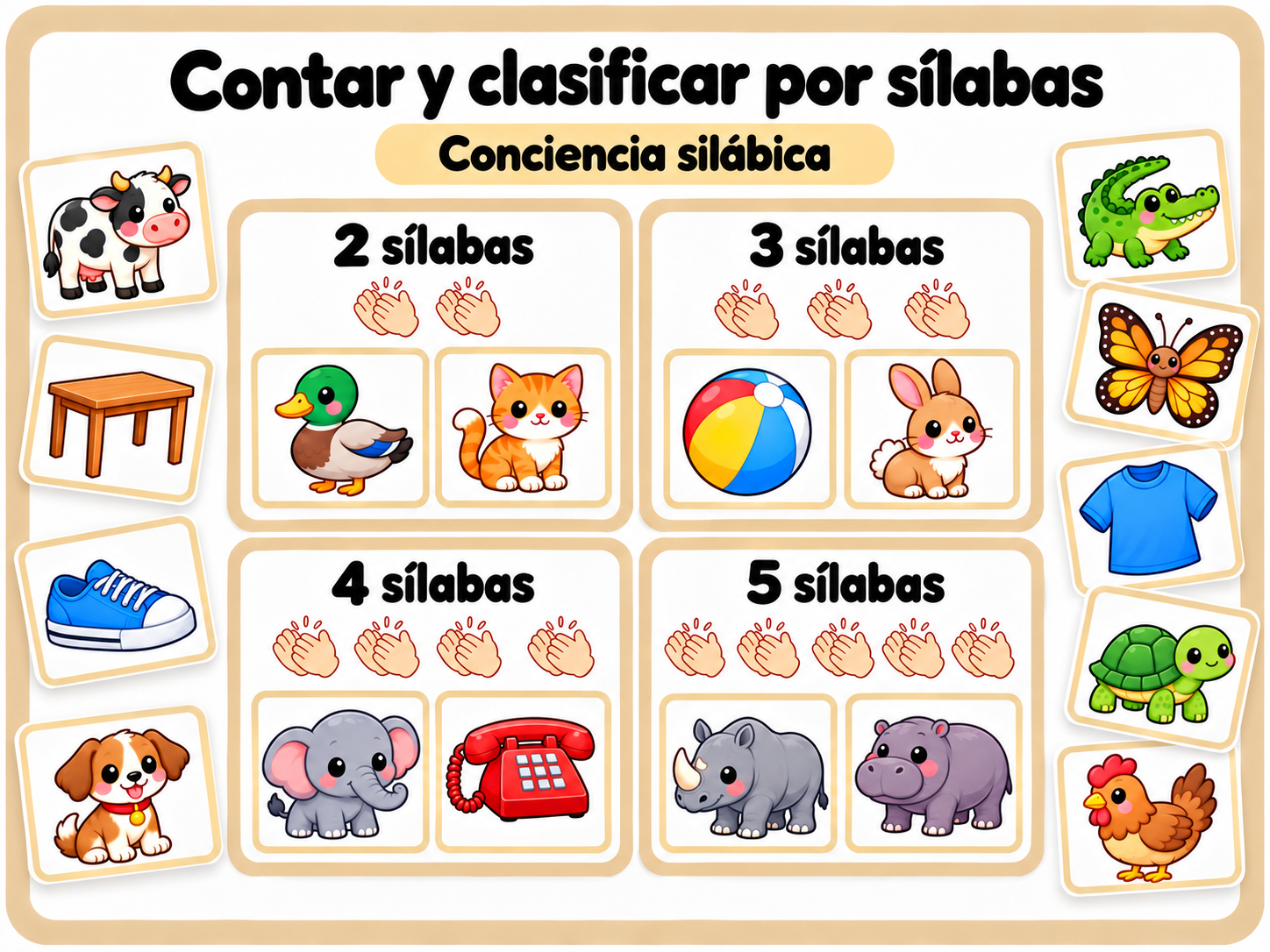 Pack conciencia fonológica - Imagen 9
